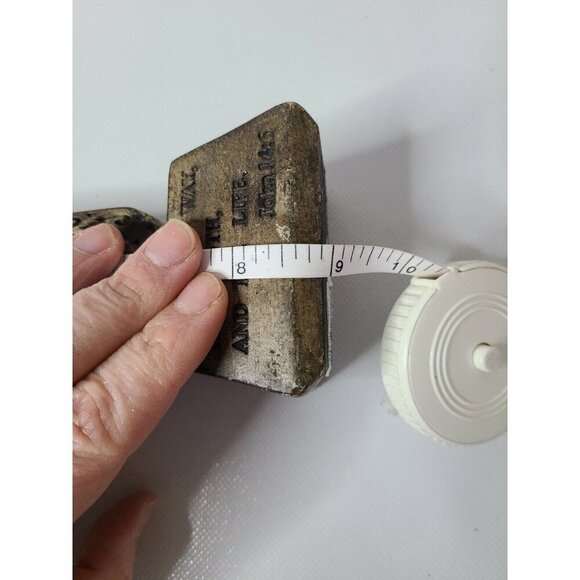 VTG Standing Cross Crucifix With Bird Inspirational Religious Decorative Rustic - Picture 6 of 6